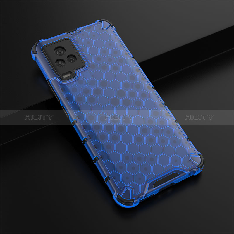 Coque Rebord Contour Silicone et Vitre Transparente Housse Etui 360 Degres AM1 pour Vivo iQOO 7 5G Plus