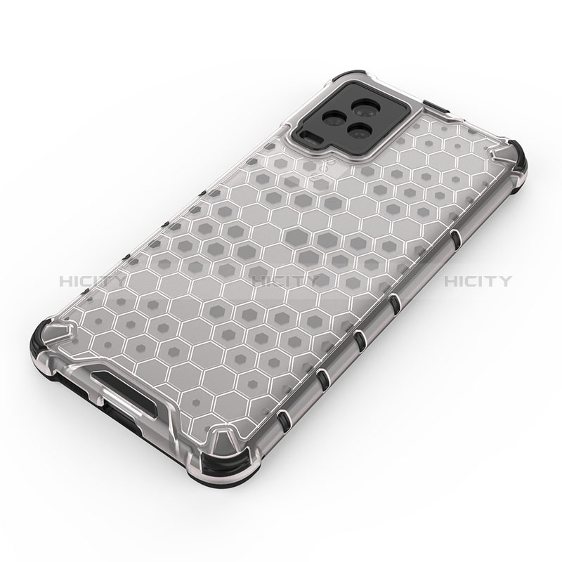 Coque Rebord Contour Silicone et Vitre Transparente Housse Etui 360 Degres AM1 pour Vivo iQOO 7 5G Plus