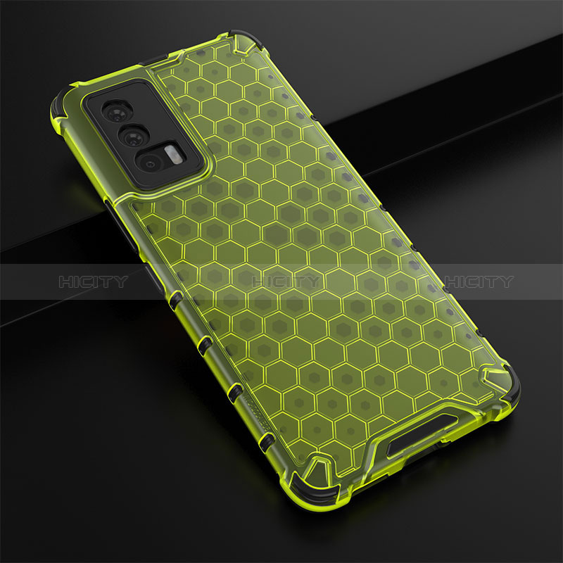 Coque Rebord Contour Silicone et Vitre Transparente Housse Etui 360 Degres AM1 pour Vivo iQOO 7 India 5G Plus