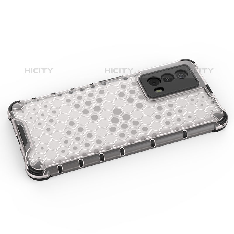 Coque Rebord Contour Silicone et Vitre Transparente Housse Etui 360 Degres AM1 pour Vivo iQOO Z5 5G Plus