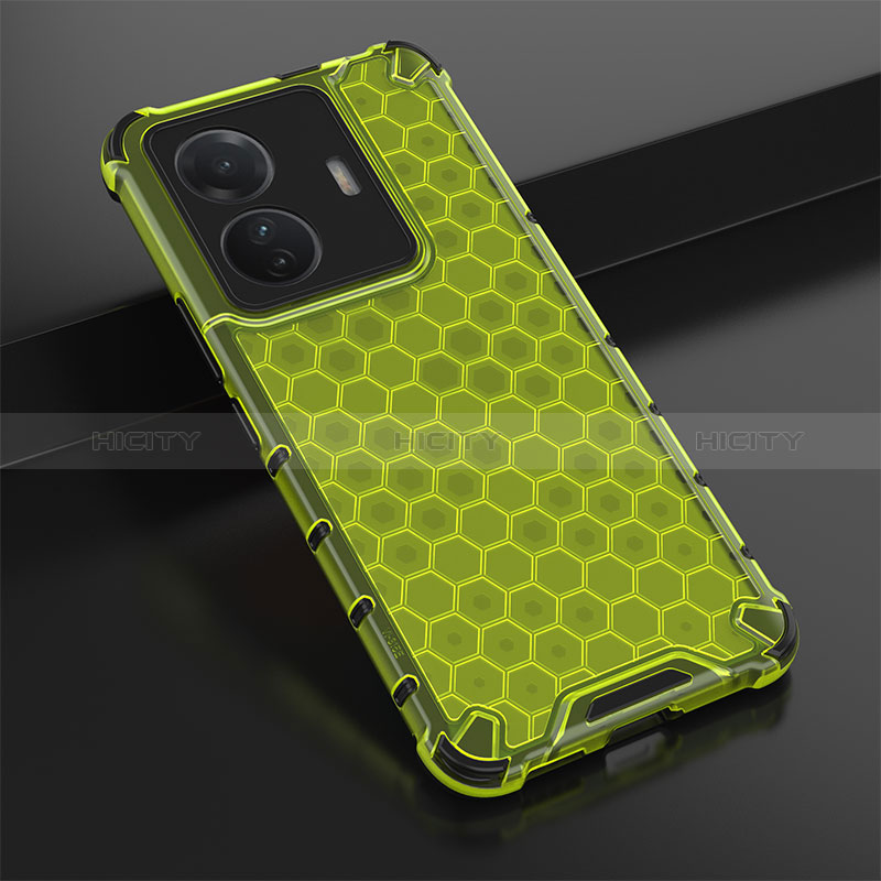 Coque Rebord Contour Silicone et Vitre Transparente Housse Etui 360 Degres AM1 pour Vivo T1 5G Plus