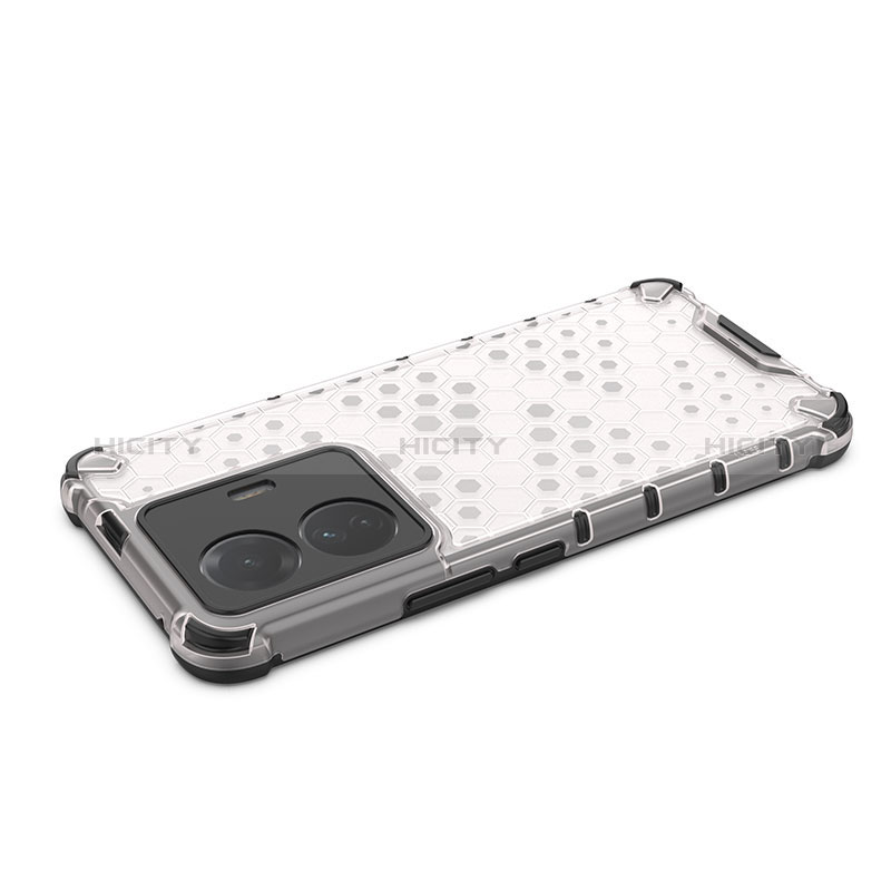 Coque Rebord Contour Silicone et Vitre Transparente Housse Etui 360 Degres AM1 pour Vivo T1 5G Plus