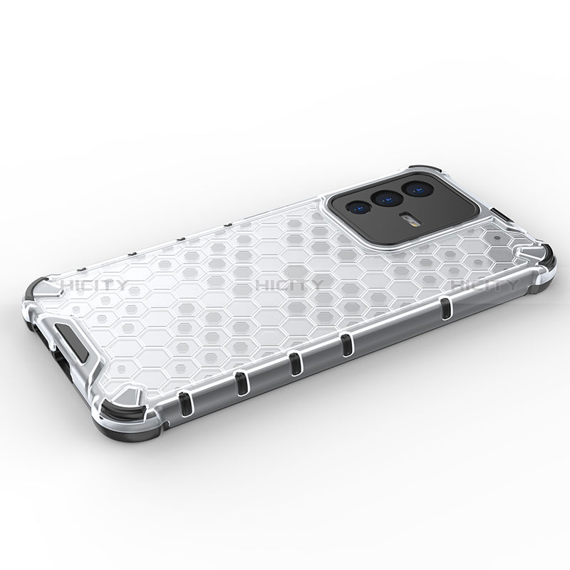 Coque Rebord Contour Silicone et Vitre Transparente Housse Etui 360 Degres AM1 pour Vivo V23 5G Plus