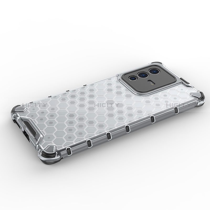 Coque Rebord Contour Silicone et Vitre Transparente Housse Etui 360 Degres AM1 pour Vivo V23 Pro 5G Plus