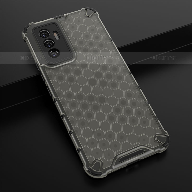 Coque Rebord Contour Silicone et Vitre Transparente Housse Etui 360 Degres AM1 pour Vivo V23e 5G Plus