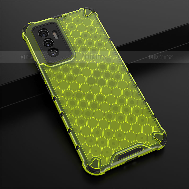 Coque Rebord Contour Silicone et Vitre Transparente Housse Etui 360 Degres AM1 pour Vivo V23e 5G Plus