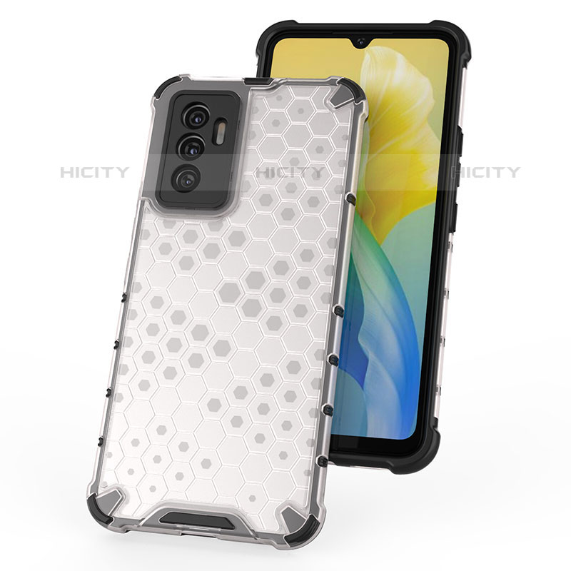 Coque Rebord Contour Silicone et Vitre Transparente Housse Etui 360 Degres AM1 pour Vivo V23e 5G Plus