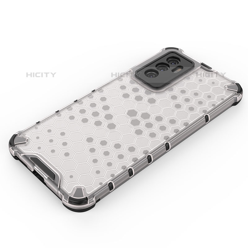 Coque Rebord Contour Silicone et Vitre Transparente Housse Etui 360 Degres AM1 pour Vivo V23e Plus