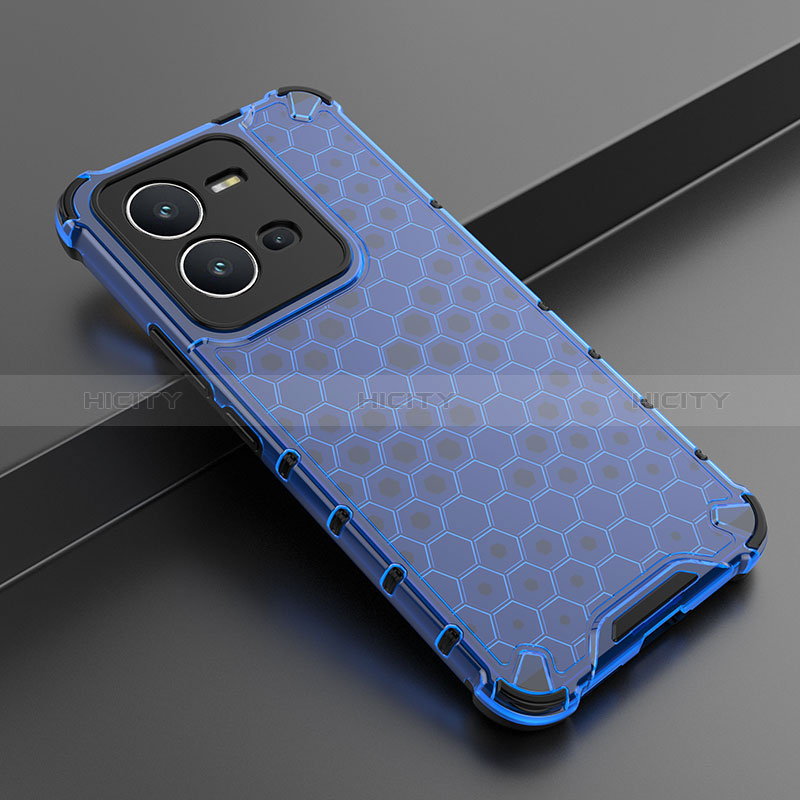 Coque Rebord Contour Silicone et Vitre Transparente Housse Etui 360 Degres AM1 pour Vivo V25e Plus