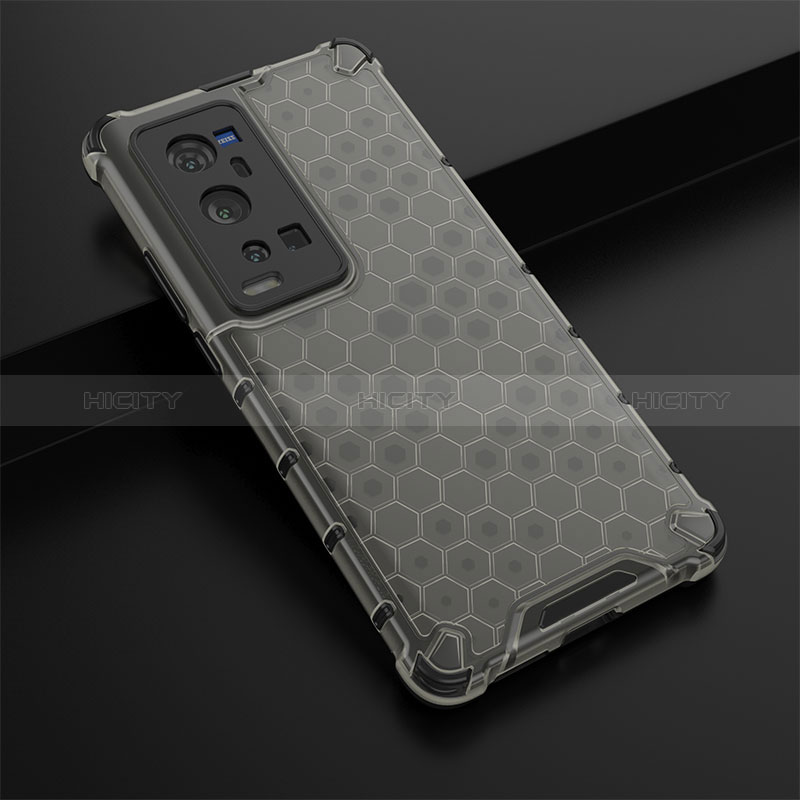 Coque Rebord Contour Silicone et Vitre Transparente Housse Etui 360 Degres AM1 pour Vivo X60 Pro+ Plus 5G Plus