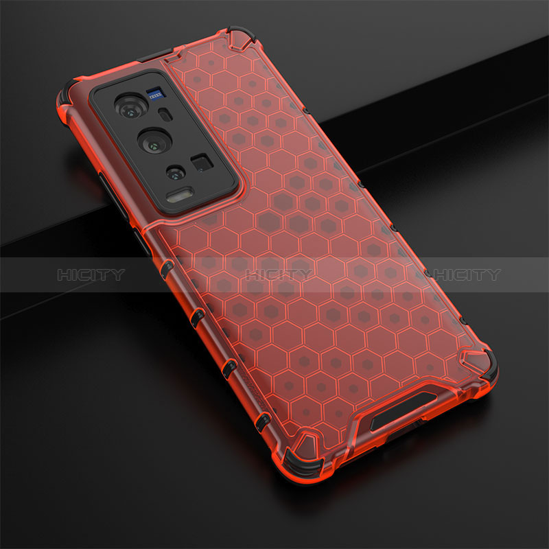 Coque Rebord Contour Silicone et Vitre Transparente Housse Etui 360 Degres AM1 pour Vivo X60 Pro+ Plus 5G Plus