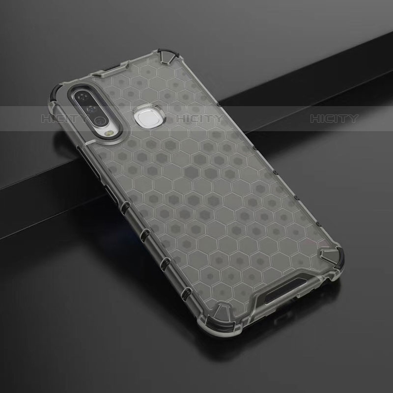 Coque Rebord Contour Silicone et Vitre Transparente Housse Etui 360 Degres AM1 pour Vivo Y11 Plus