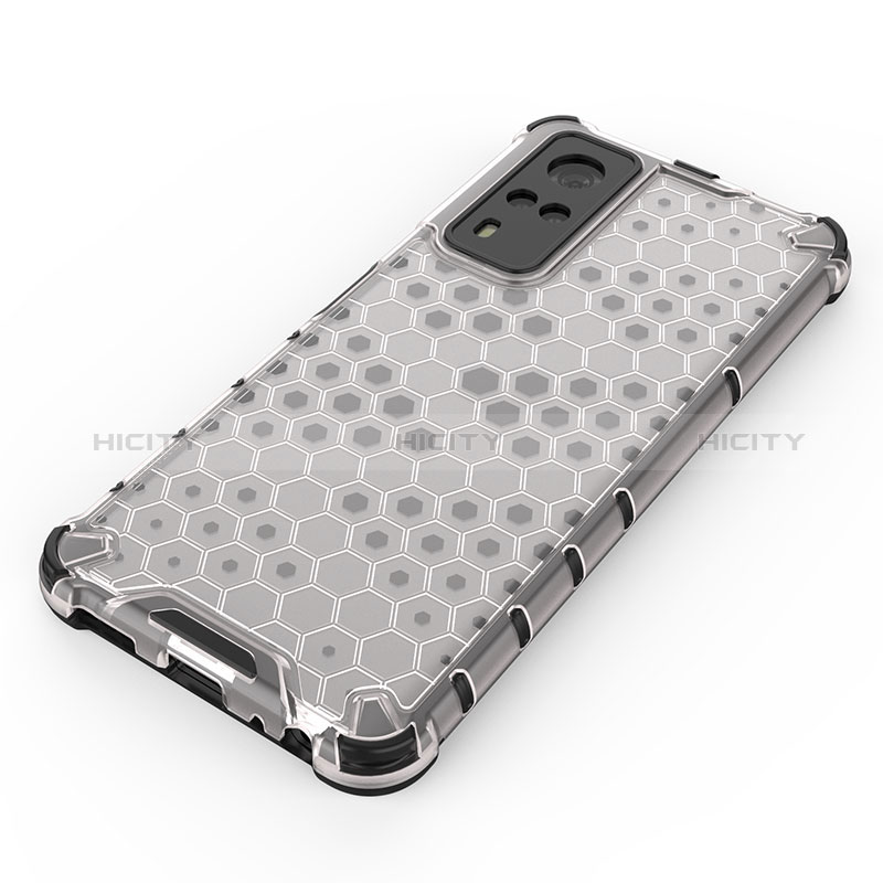 Coque Rebord Contour Silicone et Vitre Transparente Housse Etui 360 Degres AM1 pour Vivo Y51 (2021) Plus