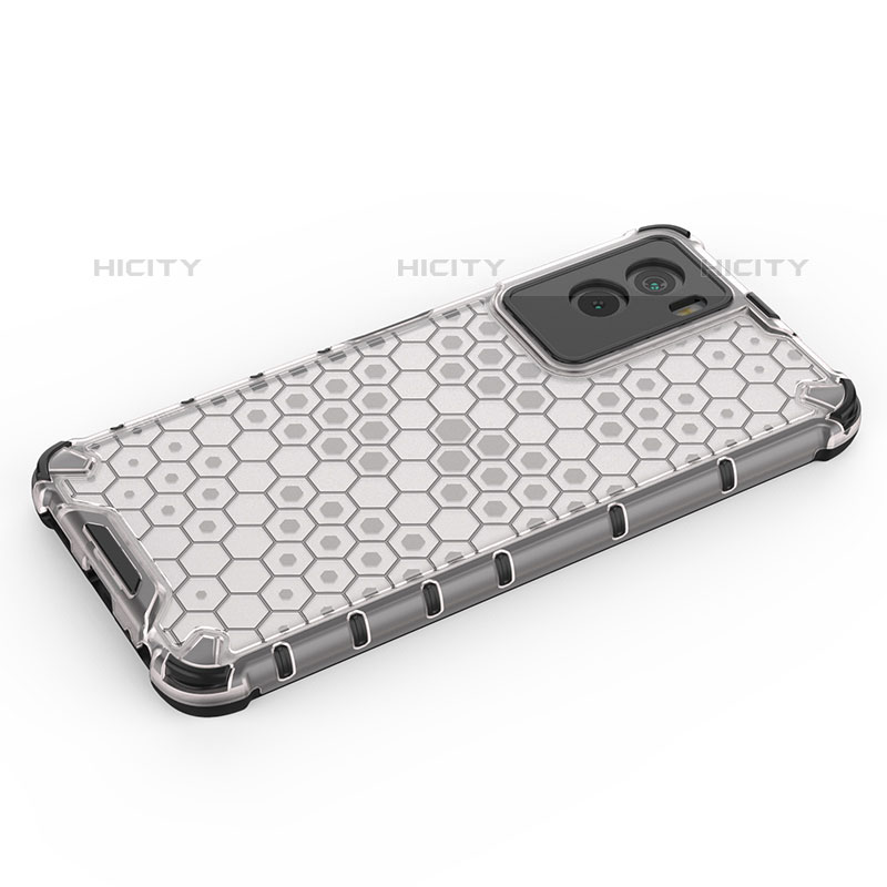 Coque Rebord Contour Silicone et Vitre Transparente Housse Etui 360 Degres AM1 pour Vivo Y55s (2021) Plus