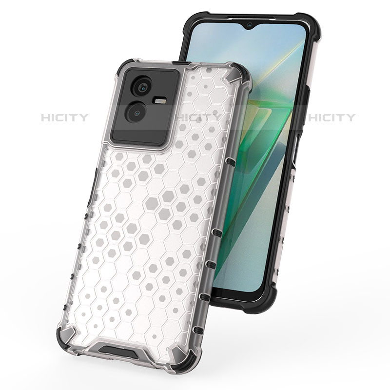 Coque Rebord Contour Silicone et Vitre Transparente Housse Etui 360 Degres AM1 pour Vivo Y73t Plus