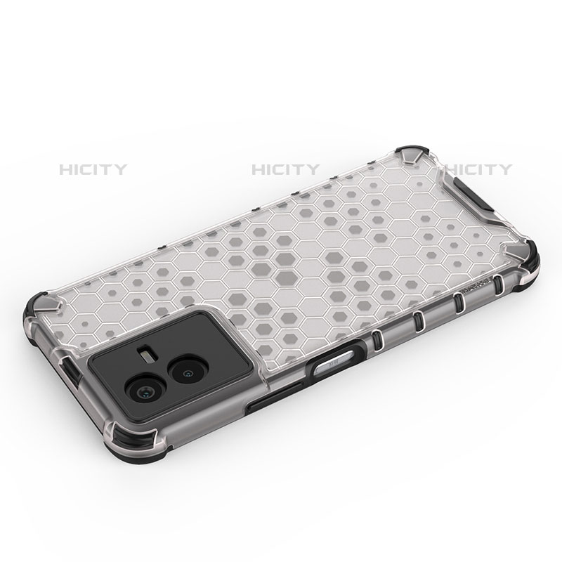 Coque Rebord Contour Silicone et Vitre Transparente Housse Etui 360 Degres AM1 pour Vivo Y73t Plus