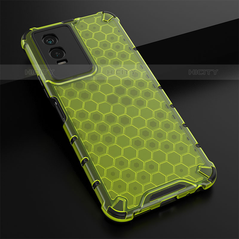 Coque Rebord Contour Silicone et Vitre Transparente Housse Etui 360 Degres AM1 pour Vivo Y74s 5G Plus