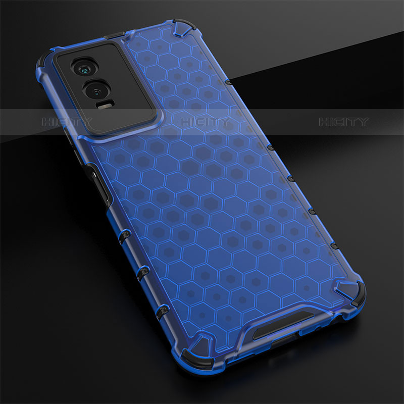 Coque Rebord Contour Silicone et Vitre Transparente Housse Etui 360 Degres AM1 pour Vivo Y74s 5G Plus