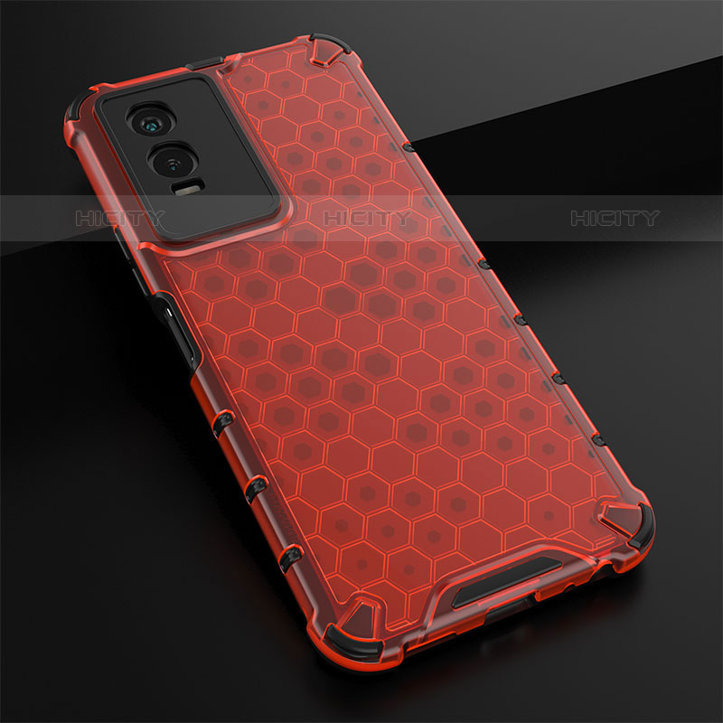 Coque Rebord Contour Silicone et Vitre Transparente Housse Etui 360 Degres AM1 pour Vivo Y74s 5G Plus