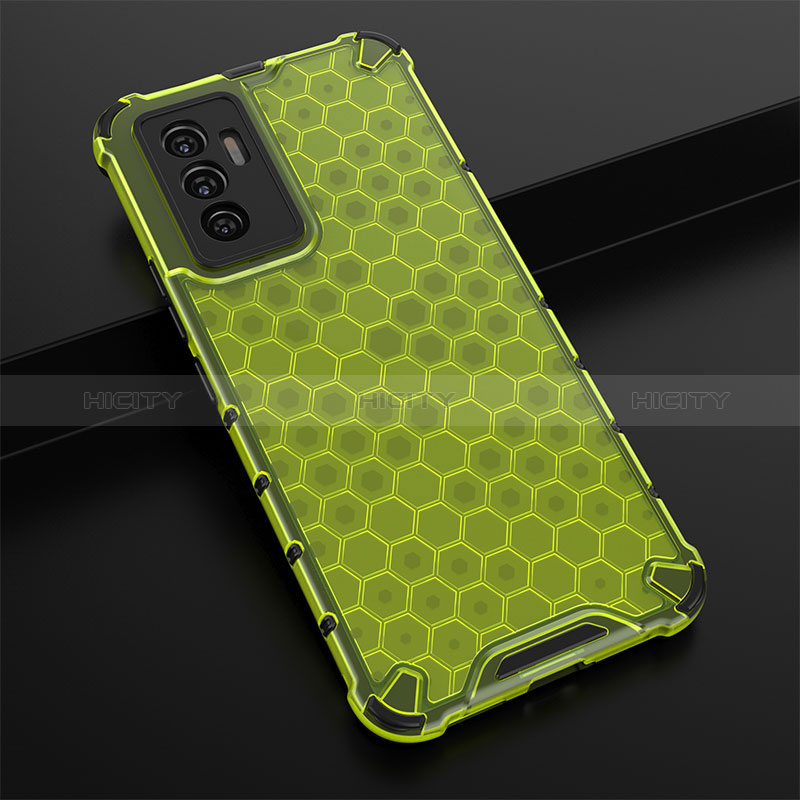 Coque Rebord Contour Silicone et Vitre Transparente Housse Etui 360 Degres AM1 pour Vivo Y75 4G Plus