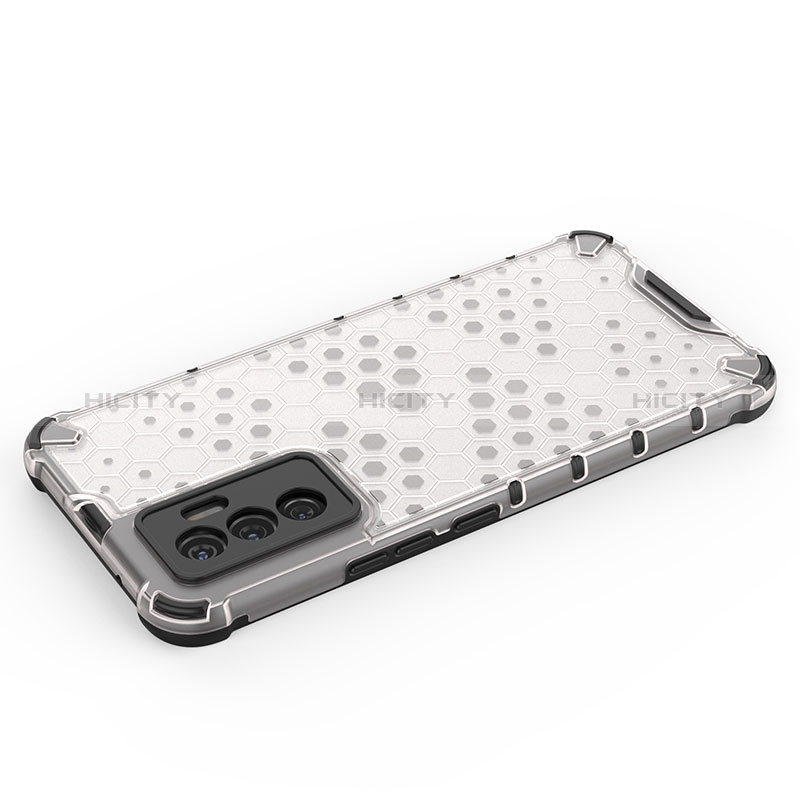 Coque Rebord Contour Silicone et Vitre Transparente Housse Etui 360 Degres AM1 pour Vivo Y75 4G Plus