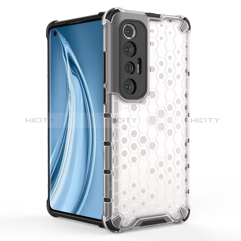 Coque Rebord Contour Silicone et Vitre Transparente Housse Etui 360 Degres AM1 pour Xiaomi Mi 10S 5G Plus