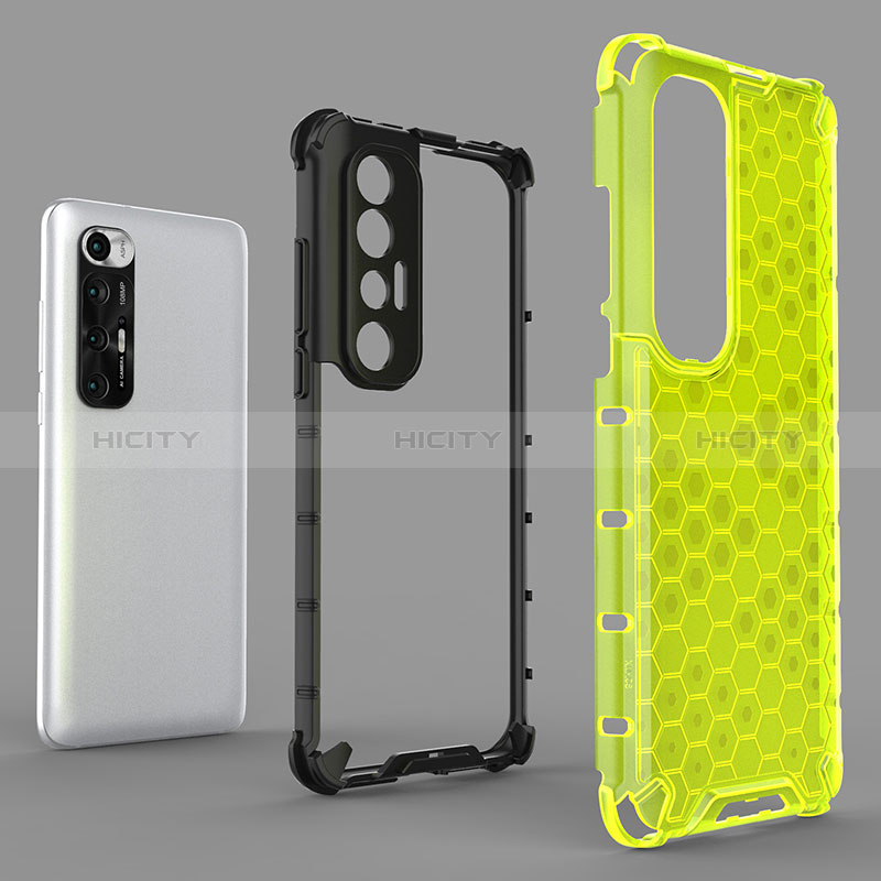 Coque Rebord Contour Silicone et Vitre Transparente Housse Etui 360 Degres AM1 pour Xiaomi Mi 10S 5G Plus