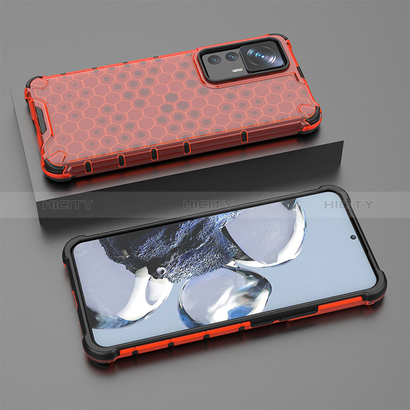 Coque Rebord Contour Silicone et Vitre Transparente Housse Etui 360 Degres AM1 pour Xiaomi Mi 12T 5G Plus