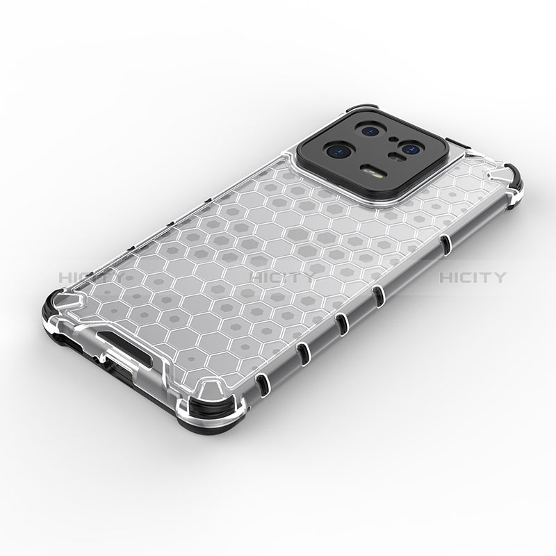 Coque Rebord Contour Silicone et Vitre Transparente Housse Etui 360 Degres AM1 pour Xiaomi Mi 13 Pro 5G Plus