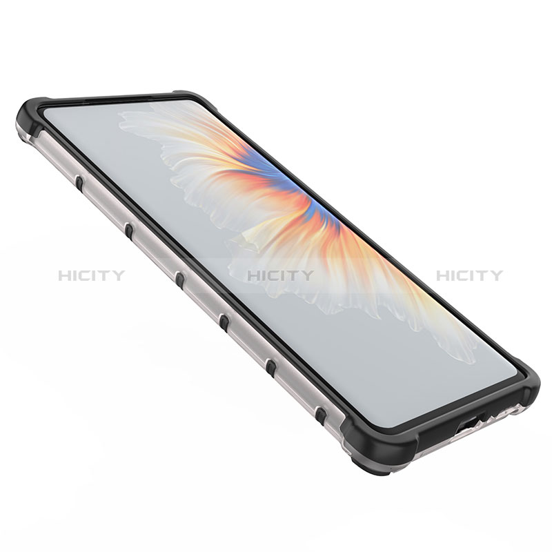 Coque Rebord Contour Silicone et Vitre Transparente Housse Etui 360 Degres AM1 pour Xiaomi Mi Mix 4 5G Plus