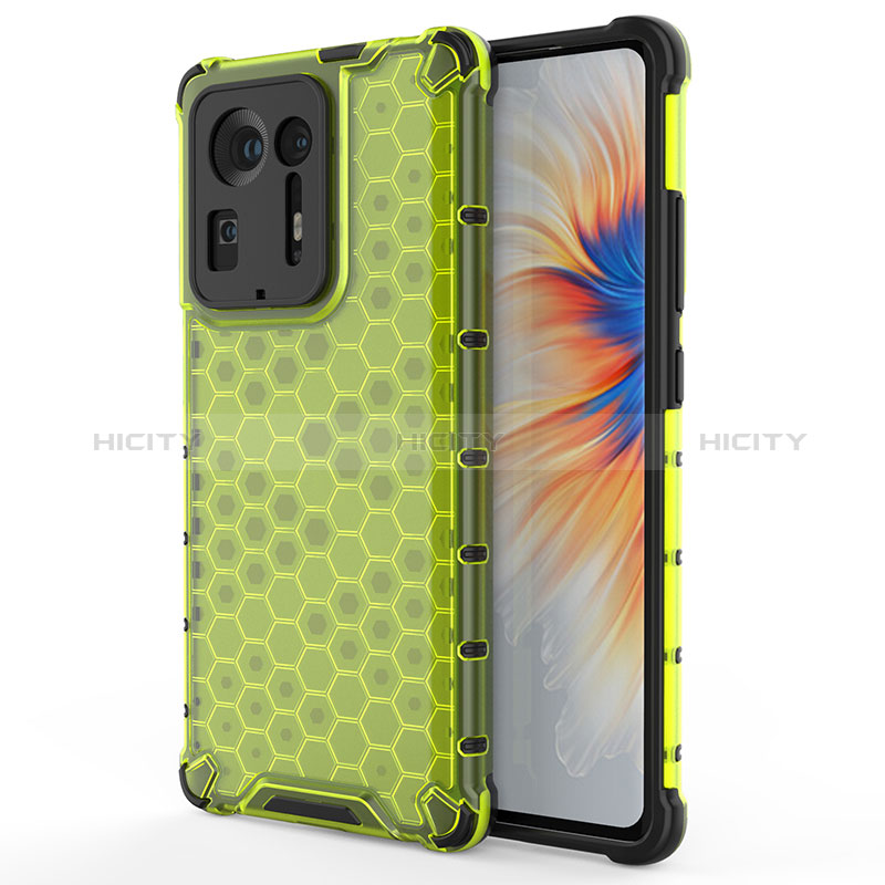 Coque Rebord Contour Silicone et Vitre Transparente Housse Etui 360 Degres AM1 pour Xiaomi Mi Mix 4 5G Plus