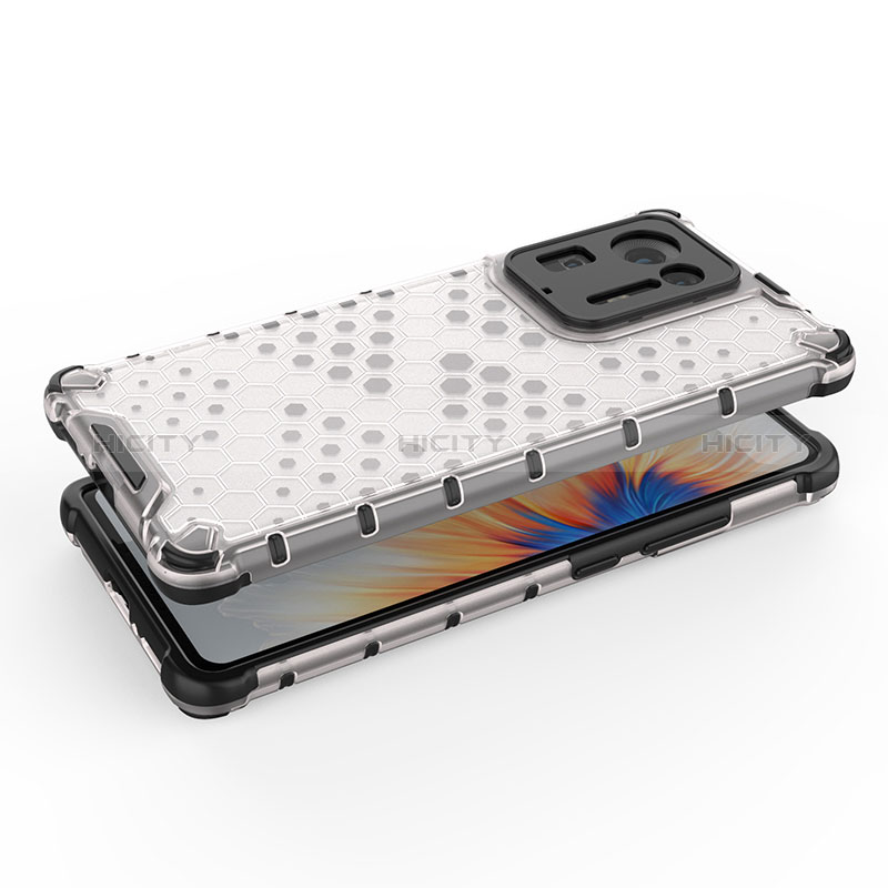 Coque Rebord Contour Silicone et Vitre Transparente Housse Etui 360 Degres AM1 pour Xiaomi Mi Mix 4 5G Plus