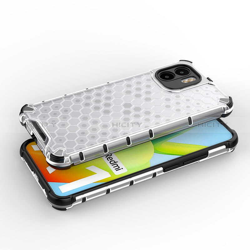 Coque Rebord Contour Silicone et Vitre Transparente Housse Etui 360 Degres AM1 pour Xiaomi Poco C50 Plus