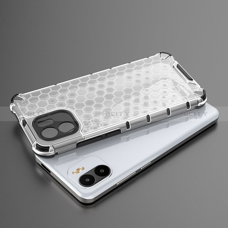 Coque Rebord Contour Silicone et Vitre Transparente Housse Etui 360 Degres AM1 pour Xiaomi Poco C51 Plus