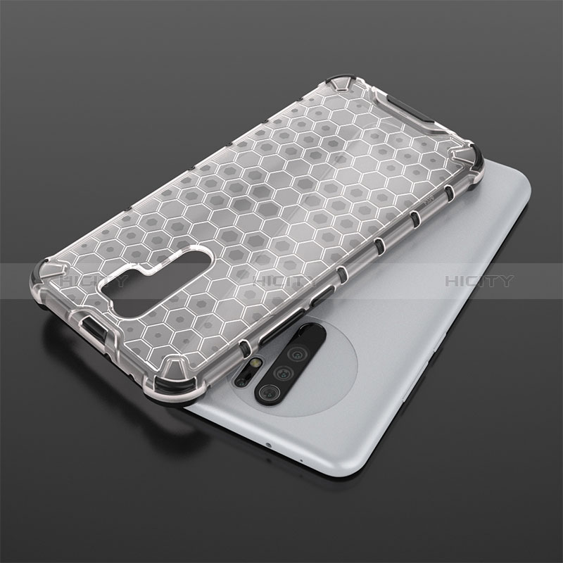 Coque Rebord Contour Silicone et Vitre Transparente Housse Etui 360 Degres AM1 pour Xiaomi Poco M2 Plus