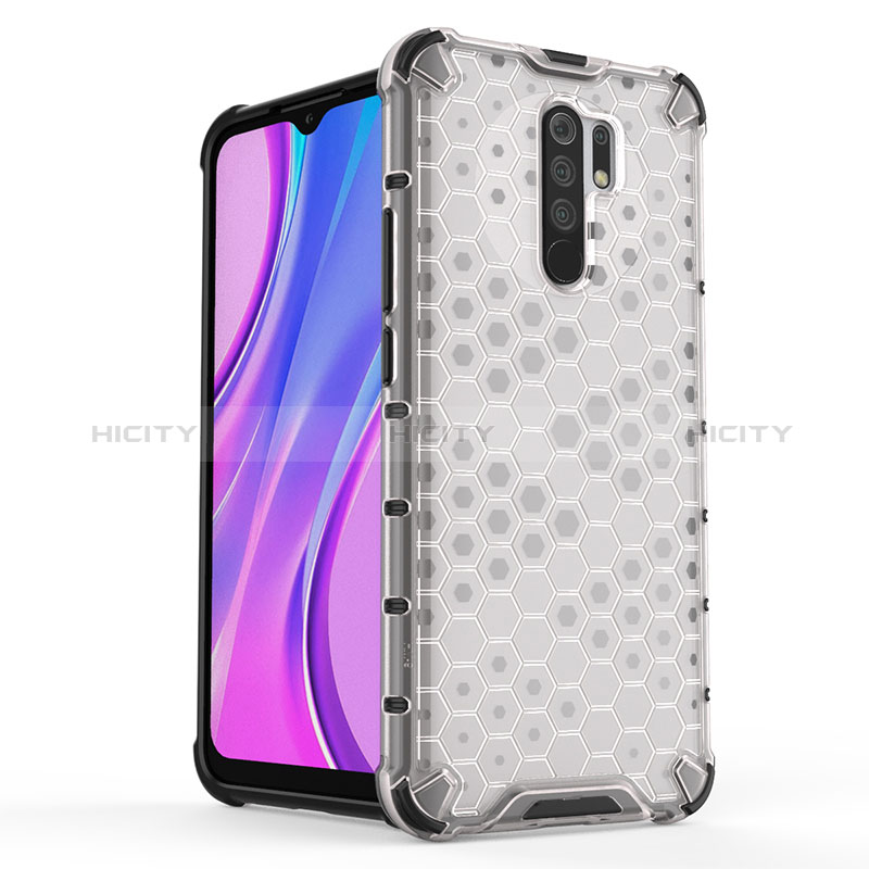 Coque Rebord Contour Silicone et Vitre Transparente Housse Etui 360 Degres AM1 pour Xiaomi Poco M2 Plus