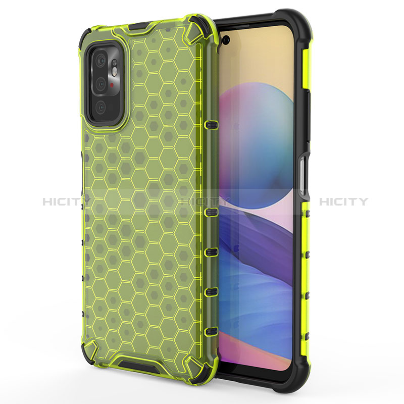 Coque Rebord Contour Silicone et Vitre Transparente Housse Etui 360 Degres AM1 pour Xiaomi POCO M3 Pro 5G Plus