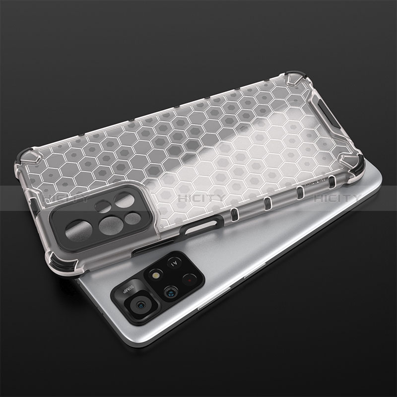 Coque Rebord Contour Silicone et Vitre Transparente Housse Etui 360 Degres AM1 pour Xiaomi Poco M4 Pro 5G Plus