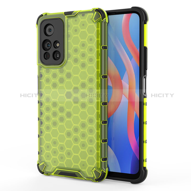 Coque Rebord Contour Silicone et Vitre Transparente Housse Etui 360 Degres AM1 pour Xiaomi Poco M4 Pro 5G Plus