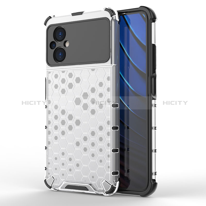 Coque Rebord Contour Silicone et Vitre Transparente Housse Etui 360 Degres AM1 pour Xiaomi Poco M5 4G Plus