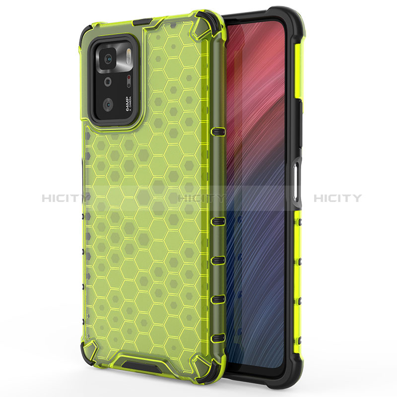 Coque Rebord Contour Silicone et Vitre Transparente Housse Etui 360 Degres AM1 pour Xiaomi Poco X3 GT 5G Vert Plus