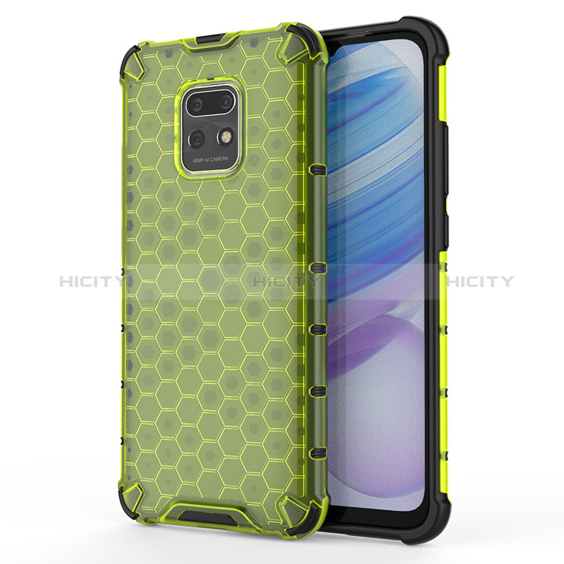 Coque Rebord Contour Silicone et Vitre Transparente Housse Etui 360 Degres AM1 pour Xiaomi Redmi 10X 5G Vert Plus