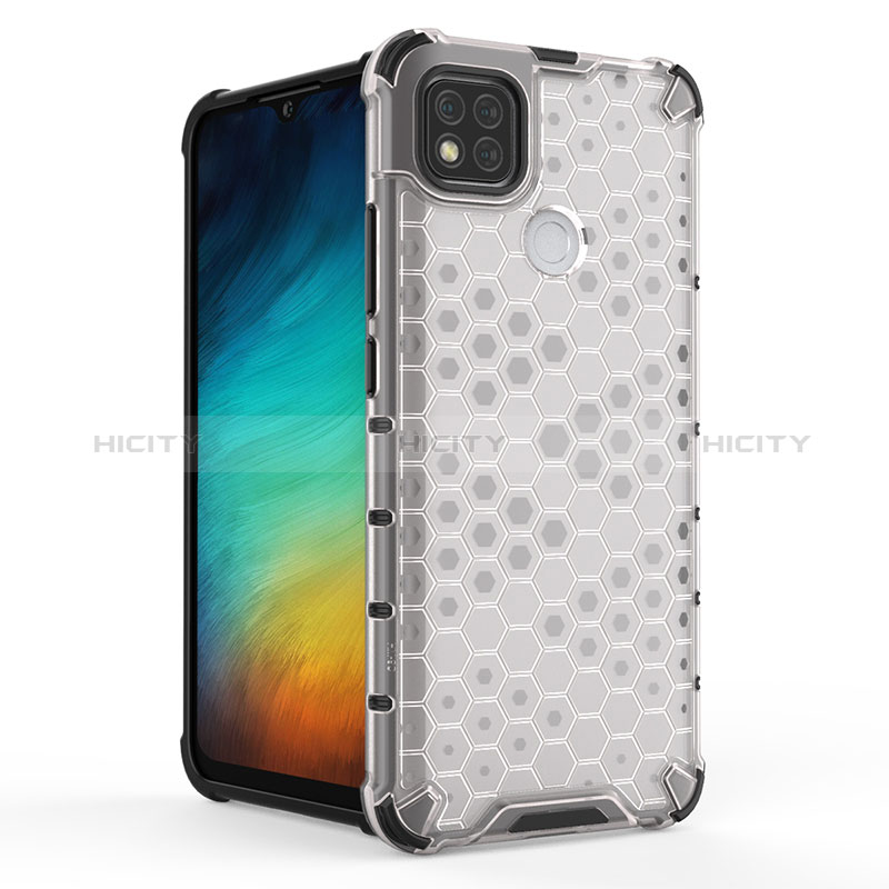 Coque Rebord Contour Silicone et Vitre Transparente Housse Etui 360 Degres AM1 pour Xiaomi Redmi 9C Plus