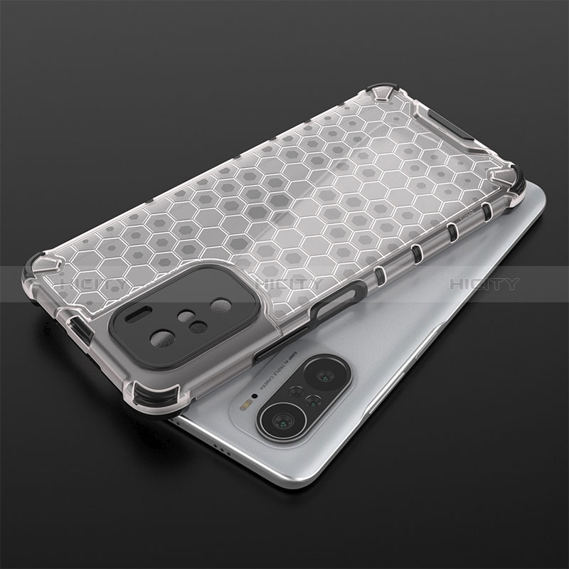 Coque Rebord Contour Silicone et Vitre Transparente Housse Etui 360 Degres AM1 pour Xiaomi Redmi K40 5G Plus