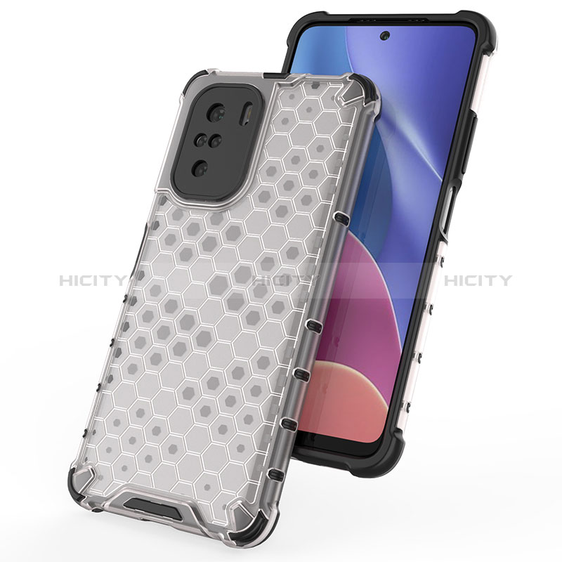 Coque Rebord Contour Silicone et Vitre Transparente Housse Etui 360 Degres AM1 pour Xiaomi Redmi K40 5G Plus