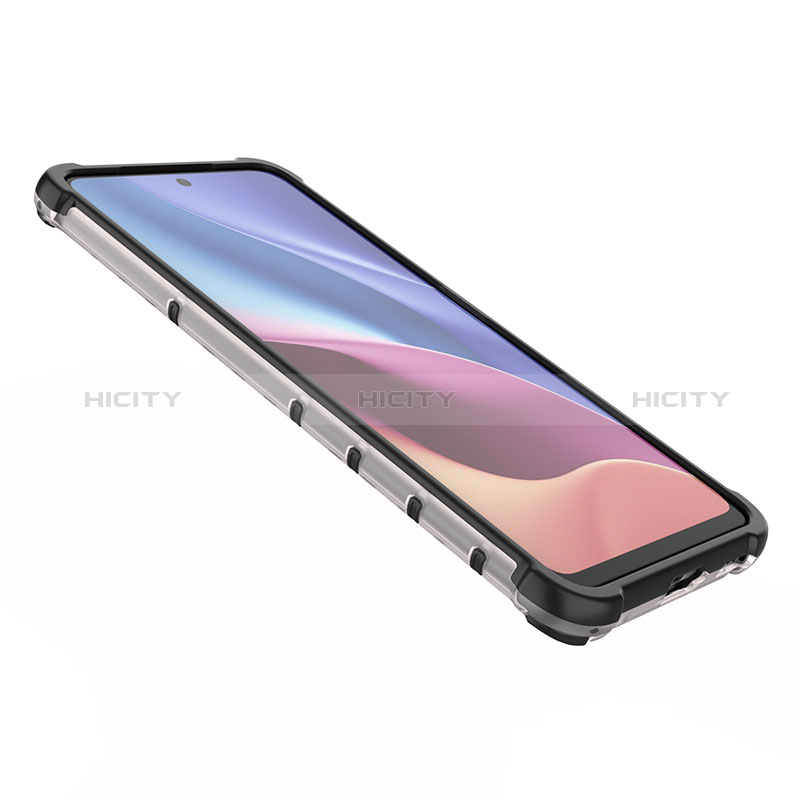 Coque Rebord Contour Silicone et Vitre Transparente Housse Etui 360 Degres AM1 pour Xiaomi Redmi K40 Pro 5G Plus