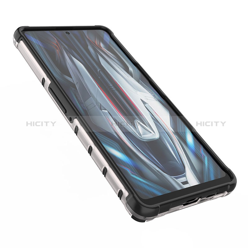 Coque Rebord Contour Silicone et Vitre Transparente Housse Etui 360 Degres AM1 pour Xiaomi Redmi K50 Gaming AMG F1 5G Plus