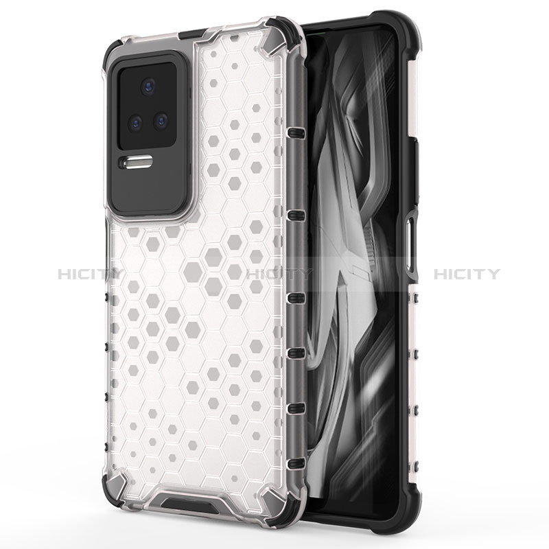 Coque Rebord Contour Silicone et Vitre Transparente Housse Etui 360 Degres AM1 pour Xiaomi Redmi K50 Pro 5G Plus