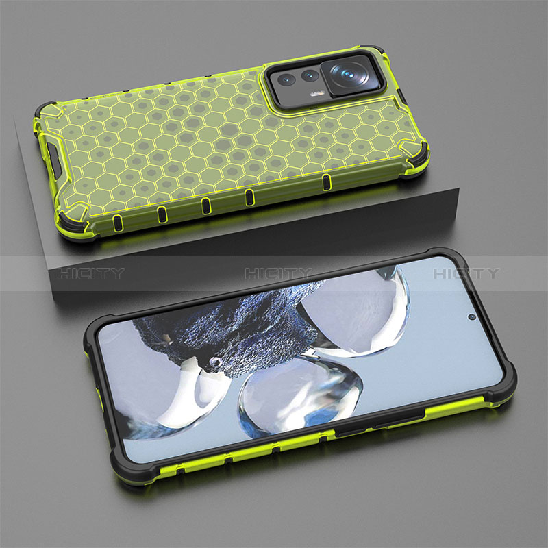 Coque Rebord Contour Silicone et Vitre Transparente Housse Etui 360 Degres AM1 pour Xiaomi Redmi K50 Ultra 5G Plus