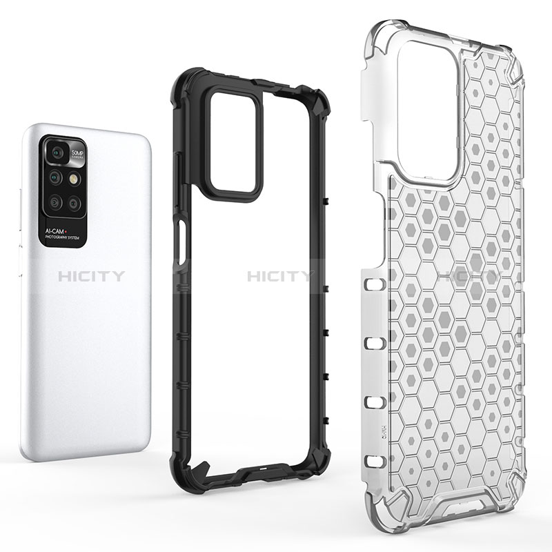 Coque Rebord Contour Silicone et Vitre Transparente Housse Etui 360 Degres AM1 pour Xiaomi Redmi Note 11 4G (2021) Plus